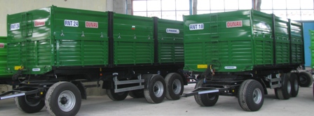 REMORCA TRACTOR DE 24 TONE, SERIA DUNAV RNT 24, MADARA GROUP